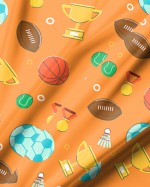 Ball Sport Pattern Kid Bedding Set