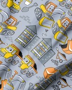 Tractor Vehicle Pattern Kid Bedding Set