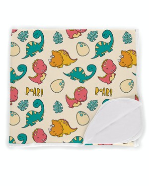 Roar into adventure with our Dino Pattern Kid Bedding Set