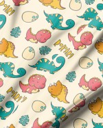 Roar into adventure with our Dino Pattern Kid Bedding Set