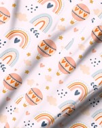 Boho Rainbow Kid Pink Bedding Sets
