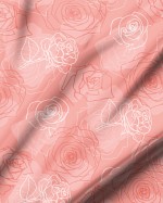 Rose Pattern Minimal Kid Bedding Set