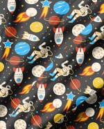 Space Adventure Kid Bedding Set