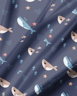 Little Fish Kid Pattern Bedding Set