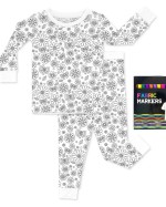 All Colorable Bamboo Two-Piece Long Sleeve Pajama Set