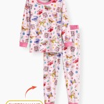 Custom Name God Says I Am Butterfly Bamboo Two-Piece Long Sleeve Pajama Set