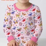 Custom Name God Says I Am Butterfly Bamboo Two-Piece Long Sleeve Pajama Set