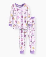 God Says I Am Girl Bamboo Two-Piece Long Sleeve Pajama Set