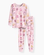 God Says I Am Girl Bamboo Two-Piece Long Sleeve Pajama Set
