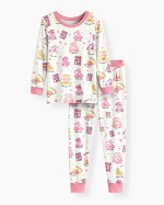 God Says I Am Girl Bamboo Two-Piece Long Sleeve Pajama Set