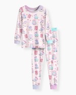 God Says I Am Girl Bamboo Two-Piece Long Sleeve Pajama Set