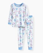 God Says I Am Girl Bamboo Two-Piece Long Sleeve Pajama Set