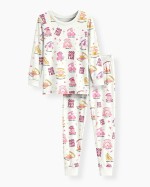 God Says I Am Girl Bamboo Two-Piece Long Sleeve Pajama Set