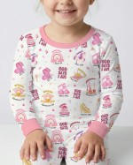 God Says I Am Girl Bamboo Two-Piece Long Sleeve Pajama Set