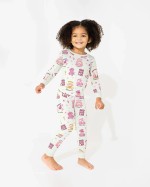 God Says I Am Girl Bamboo Two-Piece Long Sleeve Pajama Set