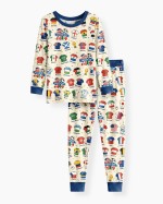 2026 Soccer World Jersey Flag Bamboo Two-Piece Long Sleeve Pajama Set