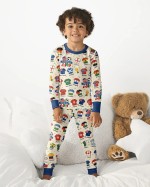 2026 Soccer World Jersey Flag Bamboo Two-Piece Long Sleeve Pajama Set