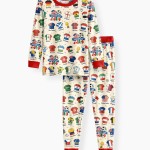 2026 Soccer World Jersey Flag Bamboo Two-Piece Long Sleeve Pajama Set