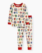 2026 Soccer World Jersey Flag Bamboo Two-Piece Long Sleeve Pajama Set