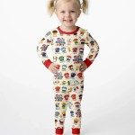 2026 Soccer World Jersey Flag Bamboo Two-Piece Long Sleeve Pajama Set