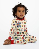 2026 Soccer World Jersey Flag Bamboo Two-Piece Long Sleeve Pajama Set
