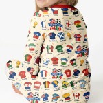 2026 Soccer World Jersey Flag Bamboo Two-Piece Long Sleeve Pajama Set