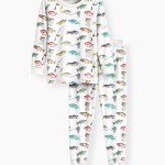 Gone Fishing Bamboo Two-Piece Pajama Set