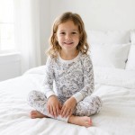 Enchanted Unicorn Colorable Bamboo Two-Piece Pajama Set