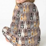 Cheeky Tails Bamboo Two-Piece Long Sleeve Pajama Set