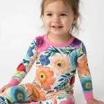 Secret Garden Bamboo Two-Piece Pajama Set