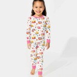 Happy Little Camper Bamboo Two-Piece Long Sleeve Pajama Set
