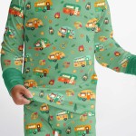 Happy Little Camper Bamboo Two-Piece Long Sleeve Pajama Set