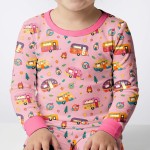 Happy Little Camper Bamboo Two-Piece Long Sleeve Pajama Set