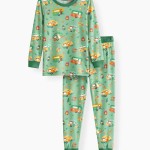 Happy Little Camper Bamboo Two-Piece Long Sleeve Pajama Set