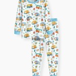 Happy Little Camper Bamboo Two-Piece Long Sleeve Pajama Set
