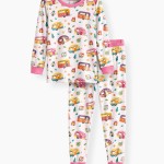 Happy Little Camper Bamboo Two-Piece Long Sleeve Pajama Set