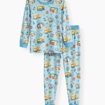 Happy Little Camper Bamboo Two-Piece Long Sleeve Pajama Set