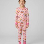 Happy Little Camper Bamboo Two-Piece Long Sleeve Pajama Set