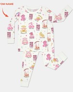 Custom Name God Says I Am Girl Long Sleeve Pajama Set