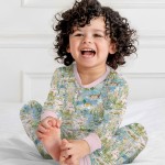 Watercolor Mallard Duck Bamboo Two-Piece Long Sleeve Pajama Set