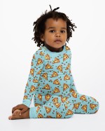Pizza Doodle Bamboo Two-Piece Pajama Set