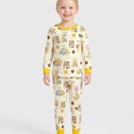 God Says I Am – Little Blessings Bamboo Two-Piece Long Sleeve Pajama Set S