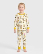 God Says I Am – Little Blessings Bamboo Two-Piece Long Sleeve Pajama Set S