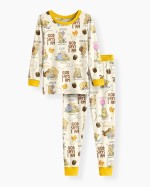 God Says I Am – Little Blessings Bamboo Two-Piece Long Sleeve Pajama Set S