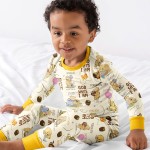 God Says I Am – Little Blessings Bamboo Two-Piece Long Sleeve Pajama Set S