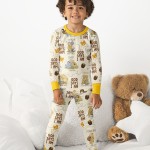 God Says I Am – Little Blessings Bamboo Two-Piece Long Sleeve Pajama Set S