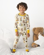 God Says I Am – Little Blessings Bamboo Two-Piece Long Sleeve Pajama Set S