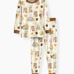 God Says I Am – Little Blessings Bamboo Two-Piece Long Sleeve Pajama Set S