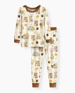 God Says I Am – Little Blessings Bamboo Two-Piece Long Sleeve Pajama Set S
