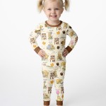 God Says I Am – Little Blessings Bamboo Two-Piece Long Sleeve Pajama Set S